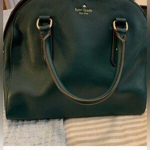 Kate Spade Teal Satchel Bag
